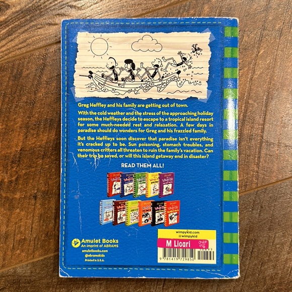 Diary of a Wimpy Kid: The Getaway. #12 in series. Softcover. - Picture 2 of 4